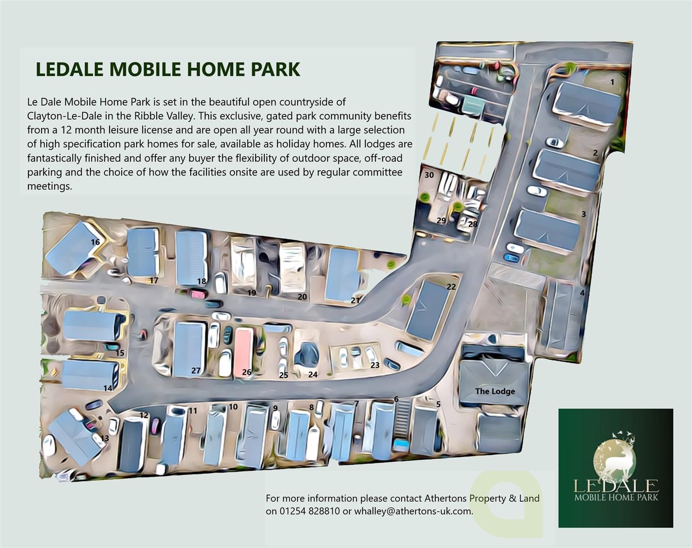 Property in Ledale Mobile Home Park, Longsight Road, Clayton Le Dale